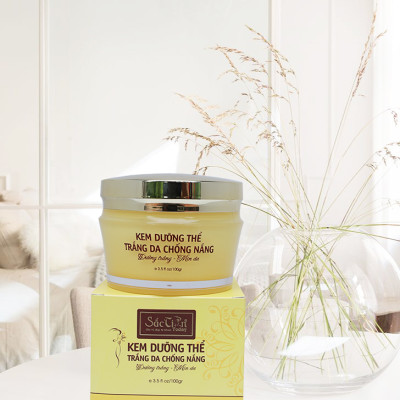 Kem dưỡng thể trắng da chống nắng 100g Sắc Tiên Today