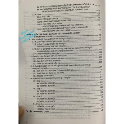 Sách - Dạy học phát triển năng lực môn Lịch Sử Trung học cơ sở