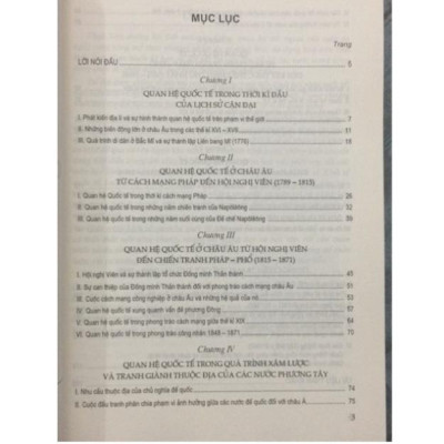 Sách - Lịch sử quan hệ quốc tế