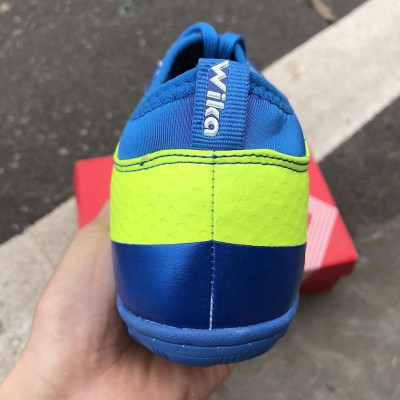 Giày đá banh sân cỏ nhân tạo  wwwika Flash Xanh Biển NEW