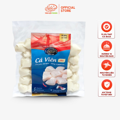 Combo Cá viên 500 gram + Chả cá con hành ớt 500 gram Tâm Lợi, loại cao cấp - Giao nhanh trong 3H
