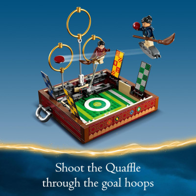 LEGO HARRY POTTER 76416 Đồ chơi lắp ráp Trận đấu thể thao Quidditch (599 chi tiết)