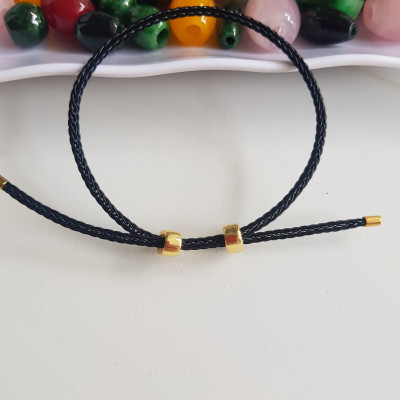 Dây thun ĐEN dẻo phối vòng tay hạt lu thống  Size dây ĐEN 2mm  Nữ đã có hạt lu thống thì đây chính là sợi dây thun phối với hạt lu thống đeo xinh ạ