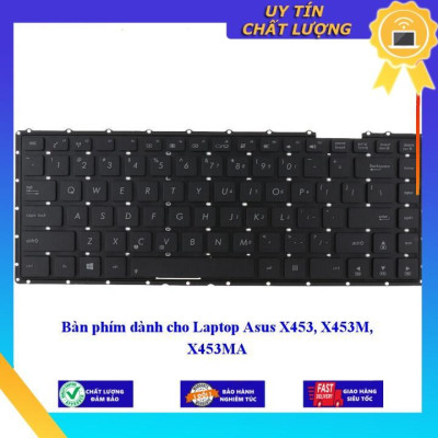 Bàn phím dùng cho Laptop Asus X453 X453M X453MA - Hàng Nhập Khẩu New Seal