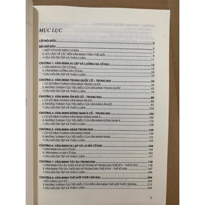 Sách - Giáo trình lịch sử văn minh thế giới