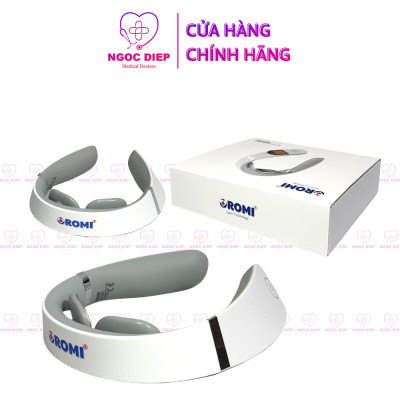 Máy massage cổ vai gáy OROMI OMI-B19 thế hệ mới cho người làm văn phòng sử dụng sóng EMS, có điều khiển