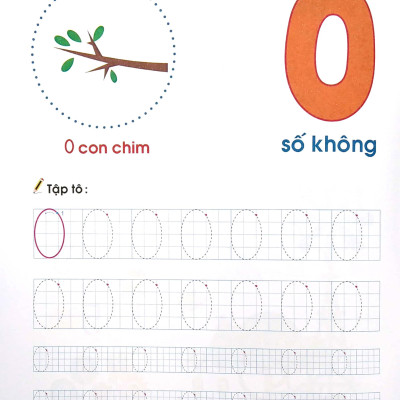 Bé Làm Quen Với Chữ Số - Hành Trang Cho Em Vào Lớp 1 (Tái Bản 2023)