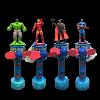 Disney - Quạt Đồ Chơi Có Kẹo - Avenger (Uv) - Giao Mẫu Ngẫu Nhiên