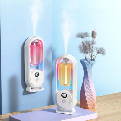 Bộ Máy Xịt Thơm Phòng Tự Động 5 Chế Độ (Gồm Máy & 01 Lõi Tinh Dầu) Máy Khuyếch Tán Tinh Dầu Decor Phòng Ngủ 