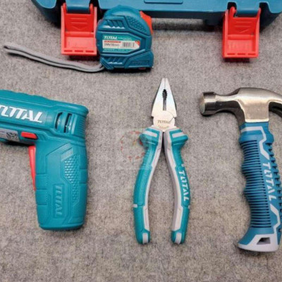 BỘ 38 MÓN BAO GỒM MÁY SIẾT VÍT TSDLI0402 DÙNG PIN 4V TOTAL THKTHP10386 - HÀNG CHÍNH HÃNG