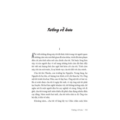 Tướng Về Hưu Và Những Truyện Khác (Bản Đặc Biệt)