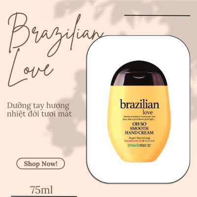 Kem dưỡng da tay Treaclemoon Brazilian Love hương quả nhiệt đới 75ML