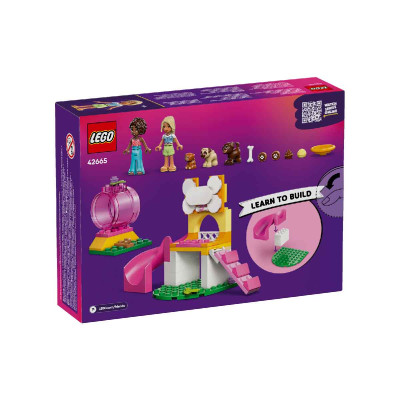 LEGO FRIENDS 42665 Đồ Chơi Lắp Ráp Khu Vui Chơi Cún Con (66 chi tiết)