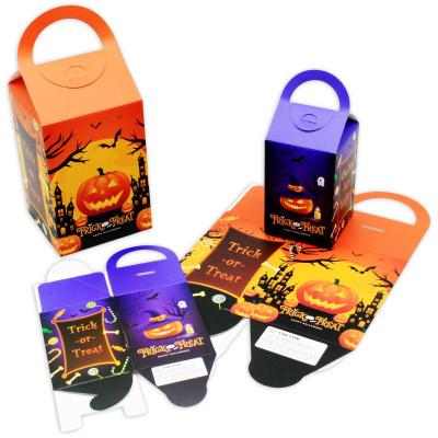 Hộp Kẹo Halloween - 6 x 6 x 9 cm - The Sun