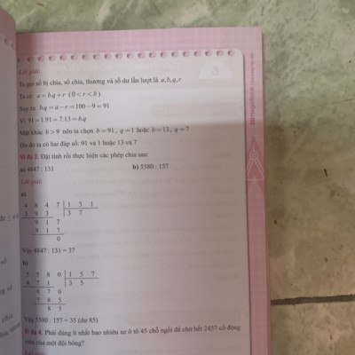 Sổ Tay Kiến Thức - Phương Pháp - Dạng Bài Đại Số Và Hình Học Toán 6