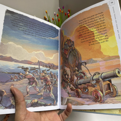 LỊCH SỬ VIỆT NAM BẰNG TRANH – Tập thứ 18 trong bộ sách quan trọng cho tuổi thơ đã ra mắt: QUANG TRUNG XÂY DỰNG ĐẤT NƯỚC – NXB Trẻ