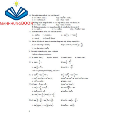 SÁCH - 500 bài toán chọn lọc 11 (dùng chun g cho các bộ sgk hiện hành)