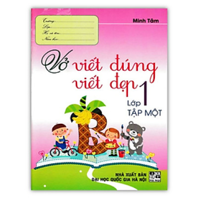 Sách - Vở Viết Đúng Viết Đẹp Lớp 1 - Tập 1