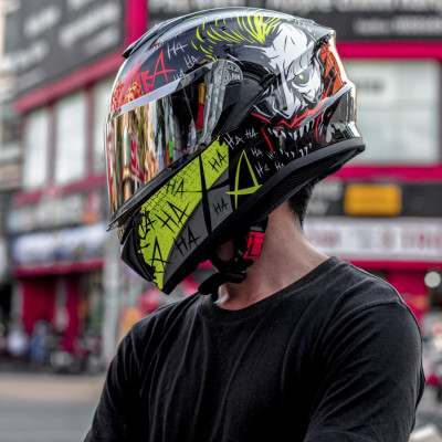 Mũ Bảo Hiểm Fullface Hai Kính YOHE 981