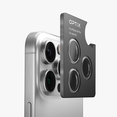 Kính Bảo Vệ Camera UNIQ OPTIX ALUGUARD Cho iPhone 16/ 16 Plus Khung Hợp Kim Nhôm Kính Cường Lực 9H Trong Suốt Hàng Chính Hãng