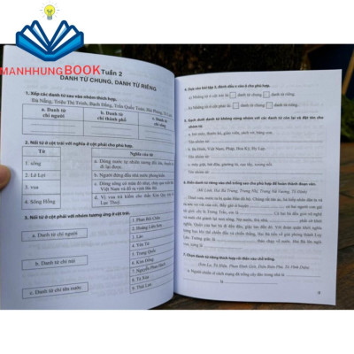Sách - Vở bài tập nâng cao Từ và Câu lớp 4