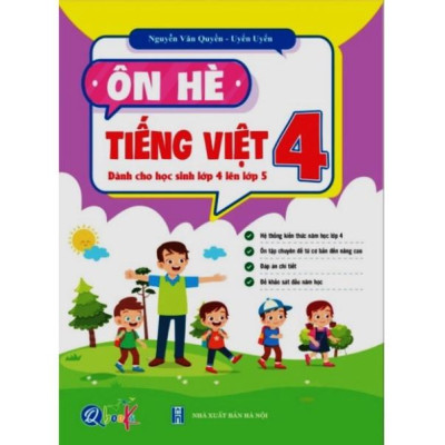 Sách - Combo Ôn Hè Lớp 4 (Toán + Tiếng Việt) - Dành cho học sinh lớp 4 lên lớp 5
