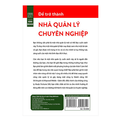 Để Trở Thành Nhà Quản Lý Chuyên Nghiệp - Bản Quyền