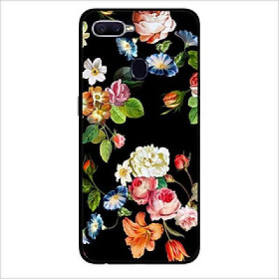 Ốp lưng dành cho Oppo F9 - Realme 2 Pro - A7 ( A5s ) - A12 mẫu Họa Tiết Hoa Đủ Màu