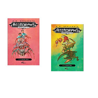 Combo 2 cuốn sách: Animorphs - Người hóa thú - Tập 10: Người máy + Animorphs - Người hóa thú - Tập 12: Phản ứng