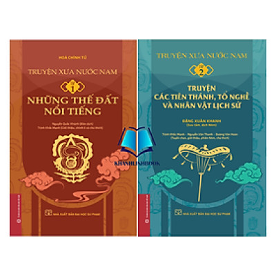 Sách - Combo Truyện xưa nước Nam - tập 1 + 2 (Bìa Mềm)