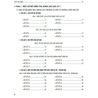 Sách - Đề kiểm tra, đánh giá lịch sử 10 (bám sát sgk kết nối tri thức với cuộc sống)