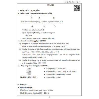 Bài Tập Tuần Toán 3 - Tập 2