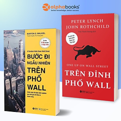 Bộ Sách Kinh Điển Đầu Tư Chứng Khoán ( Trên Đỉnh Phố Wall + Bước Đi Ngẫu Nhiên Trên Phố Wall ) (Tặng Tickbook đặc biệt)