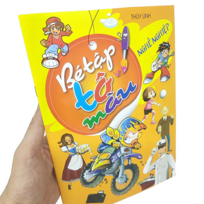 Bé Tập Tô Màu - Nghề Nghiệp (Tái Bản 2023)