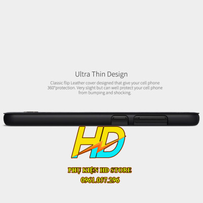 Bao Da Hiệu Nillkin Da Thật Cho Samsung Galaxy S21 FE Cao Cấp Có Ngăn Đựng Thẻ - Hàng Chính Hãng