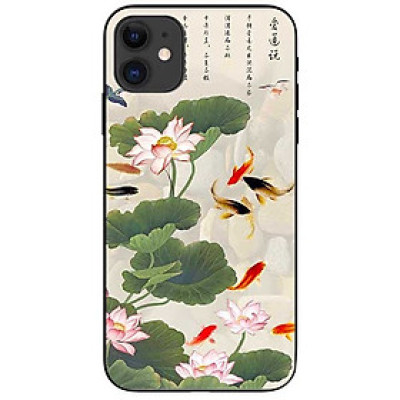 Ốp lưng dành cho Iphone 12 Mini Tranh Cá Koi