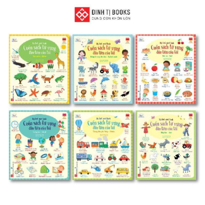 Sách - Cuốn Sách Từ Vựng Đầu Tiên Của Tôi - My First Word Book - Caroline Young - Đinh Tị Books