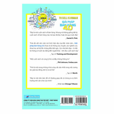 Sách Kỹ Năng Làm Việc : Giải Pháp Bán Hàng 4.0 - First News