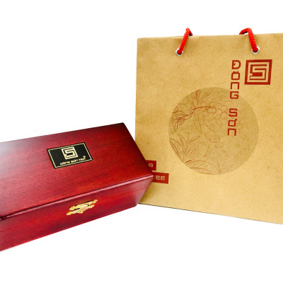 Hộp Trà Biếu - 2 gói Olong Hương Việt (200g) - Đông Sơn