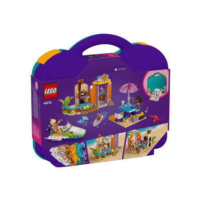 Đồ Chơi Lắp Ráp Vali Du Lịch Biển Sáng Tạo LEGO FRIENDS 42672 (188 chi tiết)