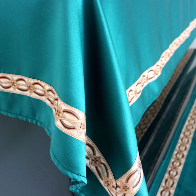 Khăn phủ đàn piano cơ đàn piano điện tử 88 phím phong cách Châu Âu cổ điển sang trọng chống bụi chống xước - Hàng chính hãng