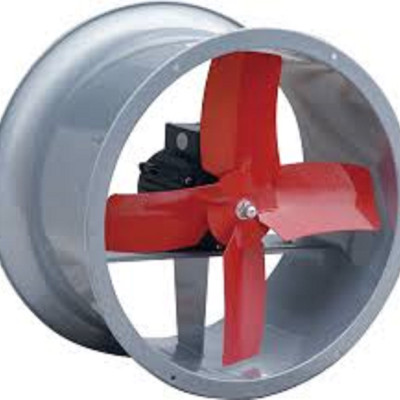 Quạt Hút Mùi Nhà Hàng Công Nghiệp Tròn D400 250w Hướng Trục Hàng Chính Hãng