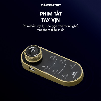 CHỈ GIAO MIỀN BẮC | Ghế massage toàn thân cao cấp KINGSPORT G6 công nghệ massage Kingtech Touch Pro, công nghệ làm ấm Warmtech