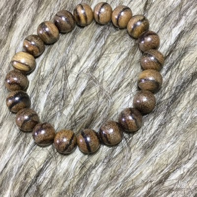 Vòng tay trầm hương Zebra Gaharu (trầm ngựa vằn) Indo đủ size