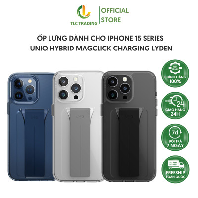 Ốp lưng dành cho iPhone 15 Pro/ 15 Pro Max UNIQ Hybrid Heldro Mount - Hàng Chính Hãng