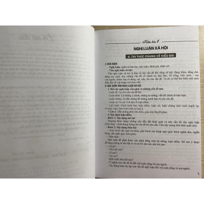 Sách - Hướng dẫn nói và viết Văn nghị luận xã hội, nghị luận văn học lớp 7