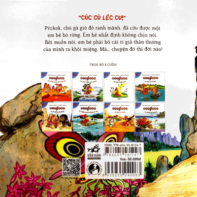Sách: Lại chuyện xóm gà - Pitikok và bê rừng bé bỏng
