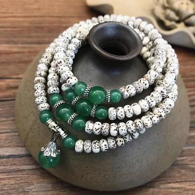 VÒNG TAY CHUỖI HẠT BỒ ĐỀ TINH NGUYỆT TỰ NHIÊN 5mm CHO MỆNH MỘC