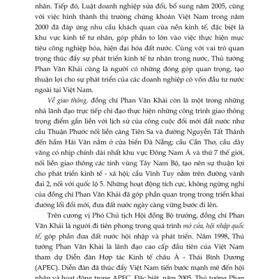Thủ Tướng Phan Văn Khải Và Những Quyết Sách Chiến Lược - ST