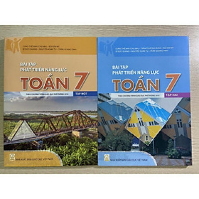 Sách - Bài tập phát triển năng lực Toán 7 ( tập 1 + tập 2)